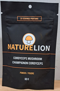 Mushroom Powder- Cordyceps (Nature Lion)